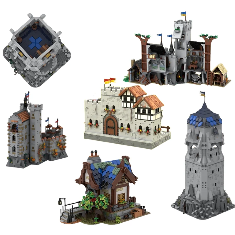 

32-точечный MOC-151395 186331 167273 164496 128084 79655 здание мелких частиц в сборе головоломка игрушечная модель подарочный набор украшений