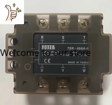 

Original And Genuine Taiwan Yangming FOTEK Three-phase Solid State Relay TSR-40AA-H False One Penalty Ten