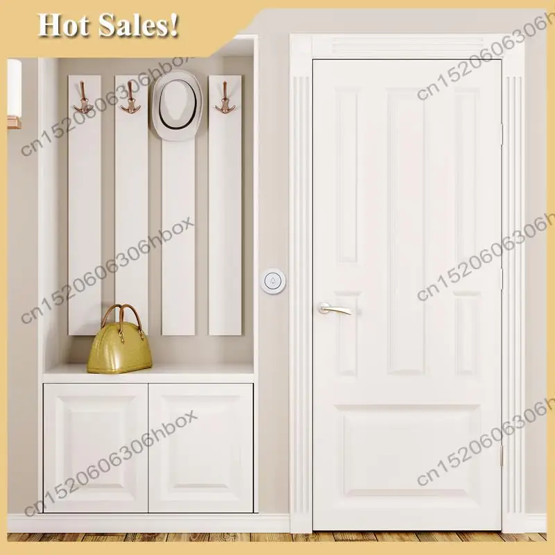 -HOPE M6 ドアベル屋外ボタンワイヤレスドアベルスマート Wifi ドアベルホームアラームスマートドアベルワイヤレス 433 ドアベル