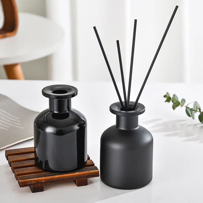 1 Pc 50ml profumo per la casa bottiglia vuota Rattan purificante diffusore di aromi d'aria Set bottiglia di olio essenziale per la decorazione dell'ufficio della stanza