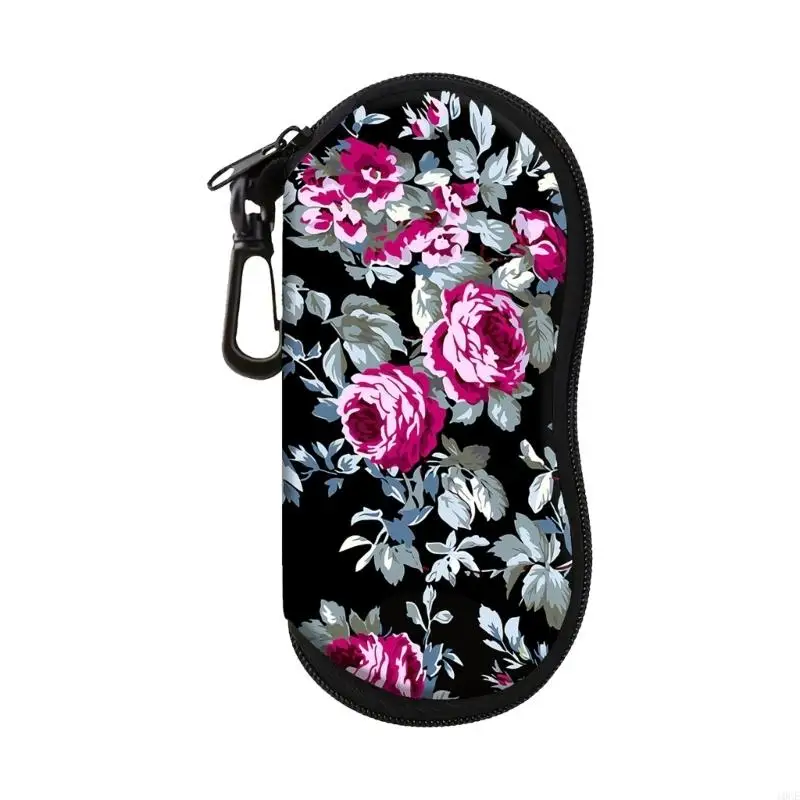 Modern Printed Eyeglasses Pouches Premium Zippers Protecting Light weight Organizers For Sunglasses Cosmetics