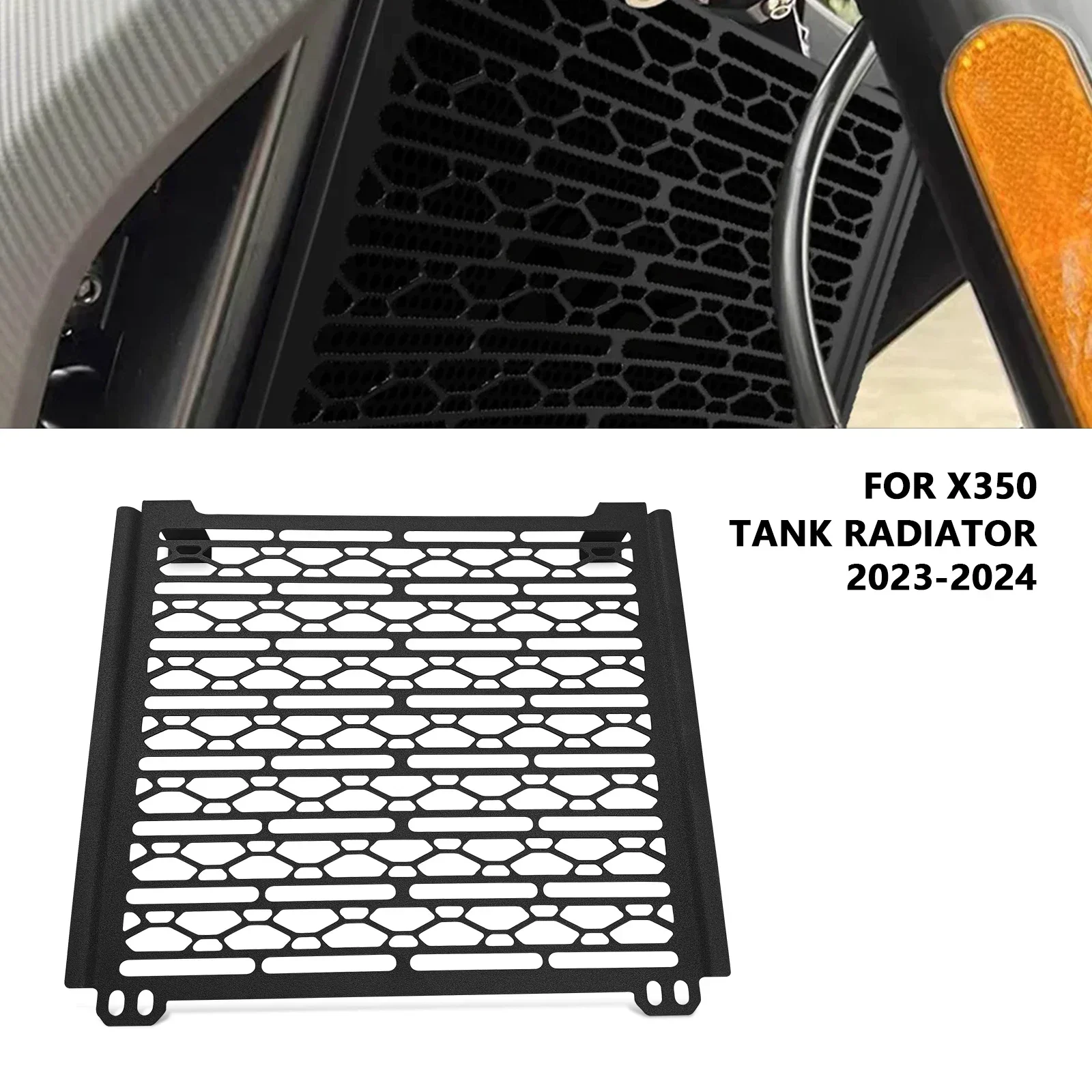 

Защита радиатора для X350 X 350 2023 2024, защитная крышка радиатора, защита резервуара для воды, аксессуары для мотоциклов x350 x 350, радиатор