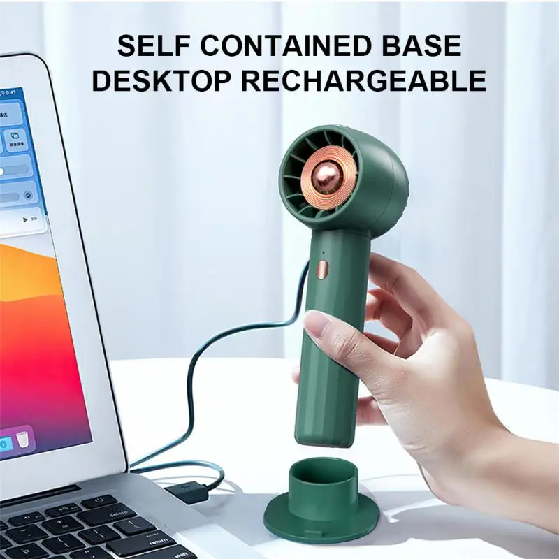 Маленький карманный вентилятор 110 г, большая емкость аккумулятора, бесшумный, бесшумный дизайн, аэродинамическая трехскоростная регулировка ветра, бытовая техника 5 В