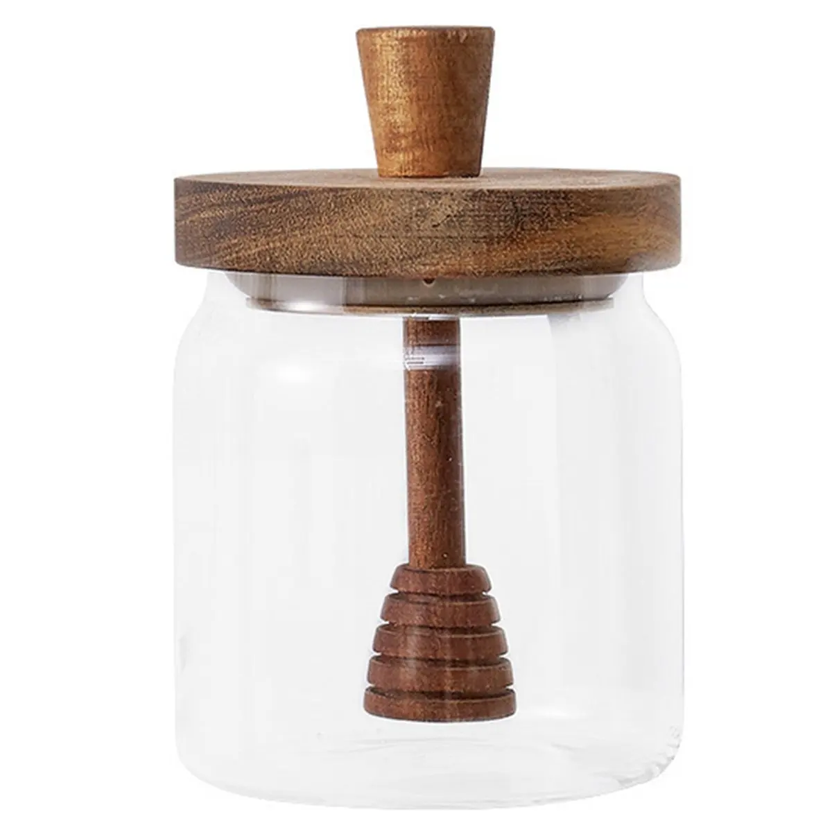 ABNQ Storage Bottles Honey Jars with and Lid Wide Mouth Honey Containers Syrup Dispenser for Storing Honey and Syrup