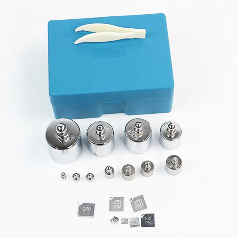 Teaching Experimental Weights Electronic Weighing Balance Calibration 100g500g1000g Set Precision Weights Set