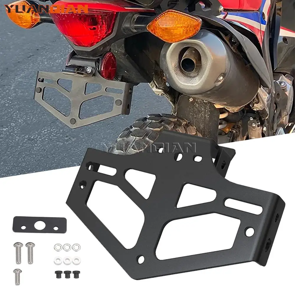 

Для HONDA CRF300L CRF 300L ралли ABS CRF300LS 2023 2022 2021 аксессуары для мотоцикла держатель номерного знака задний штатив