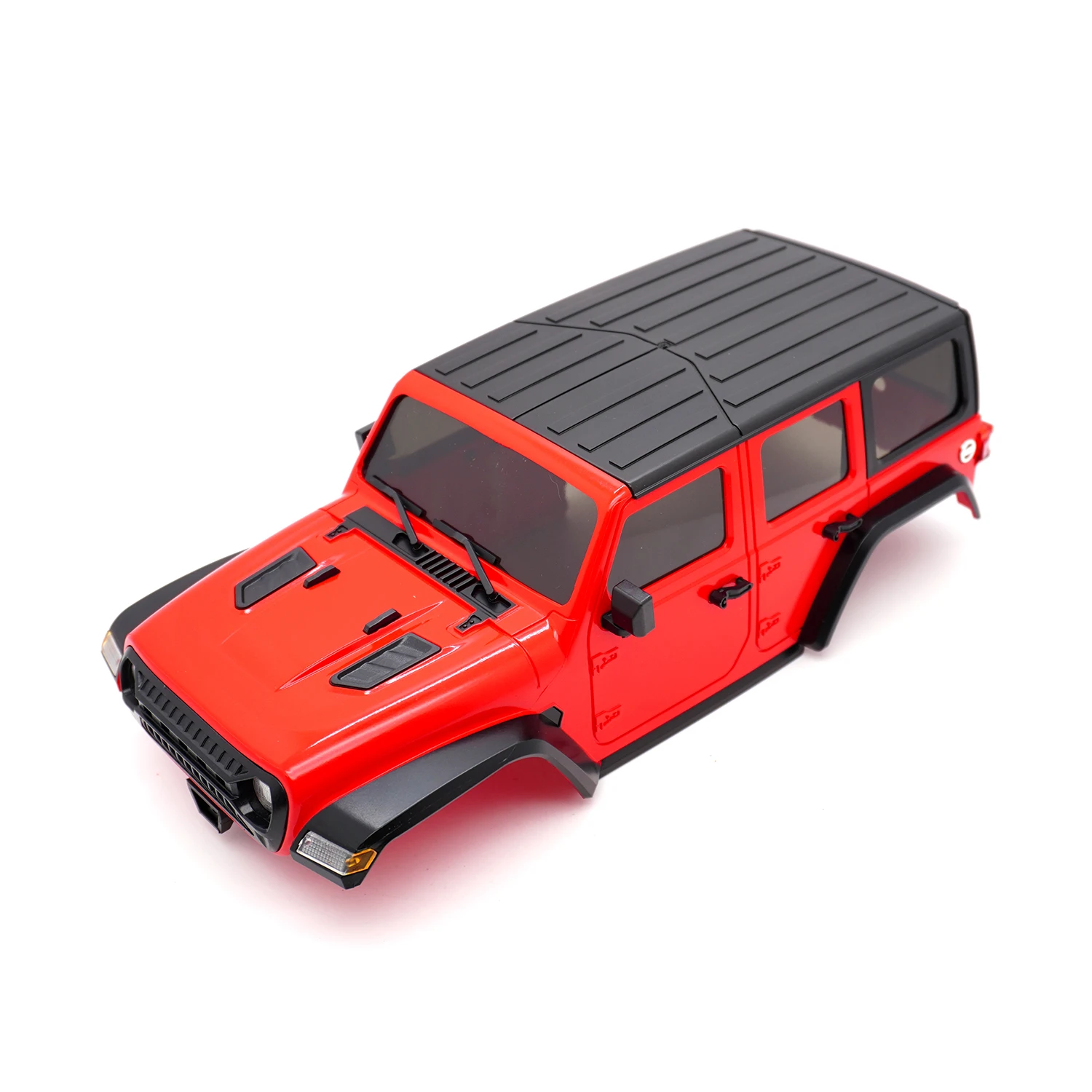 1/18 TRX4M Bronco Defender Wrangler RC Crawler Karosseriegehäuse Chassis Kit 155mm Radstand für Fernbedienung Auto Upgrades Teile – Detail 8