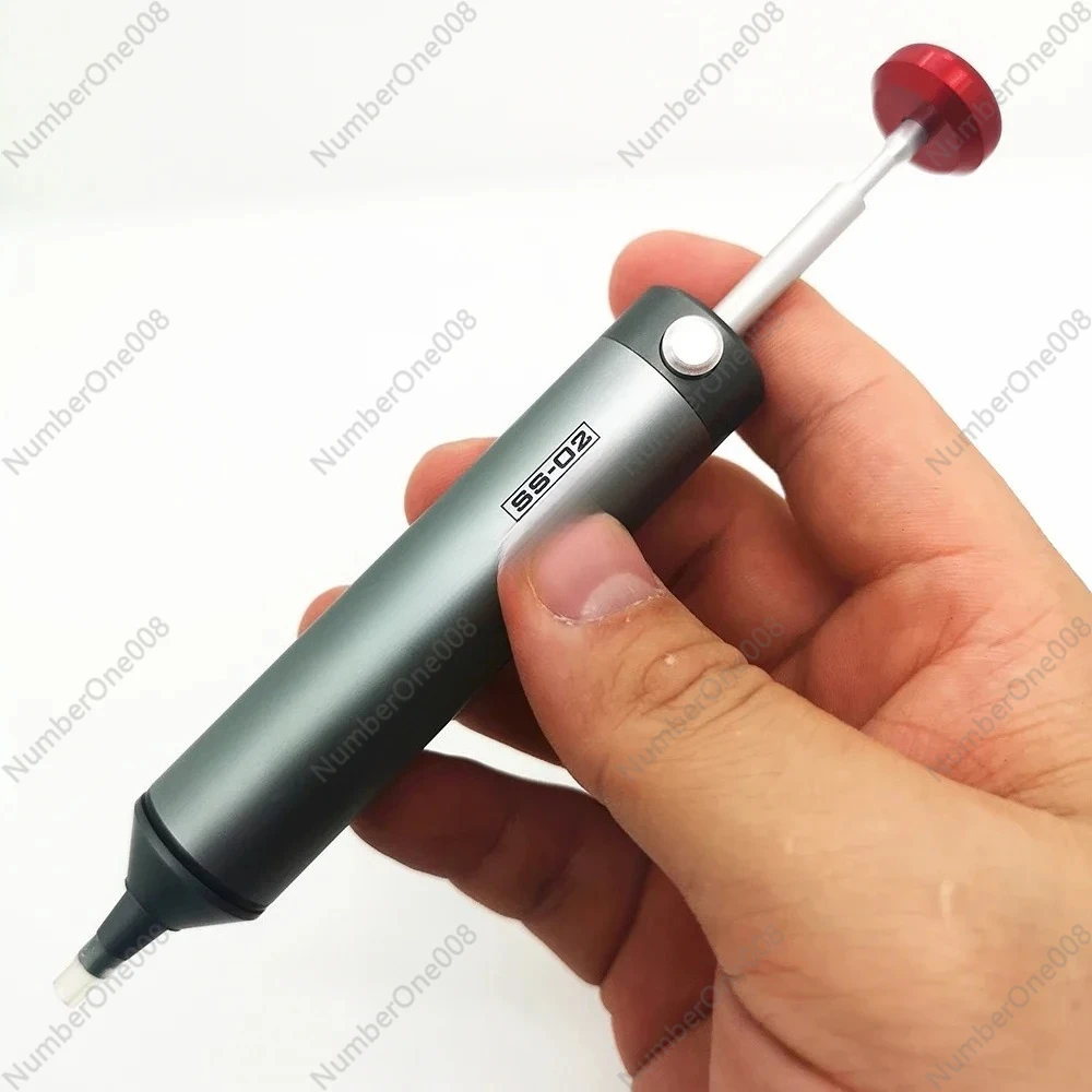 

Manual Desoldering Pump Solder Sucker, Professional Vacuum Tool for SMT IC & Electronics Repair, High Suction SS-02