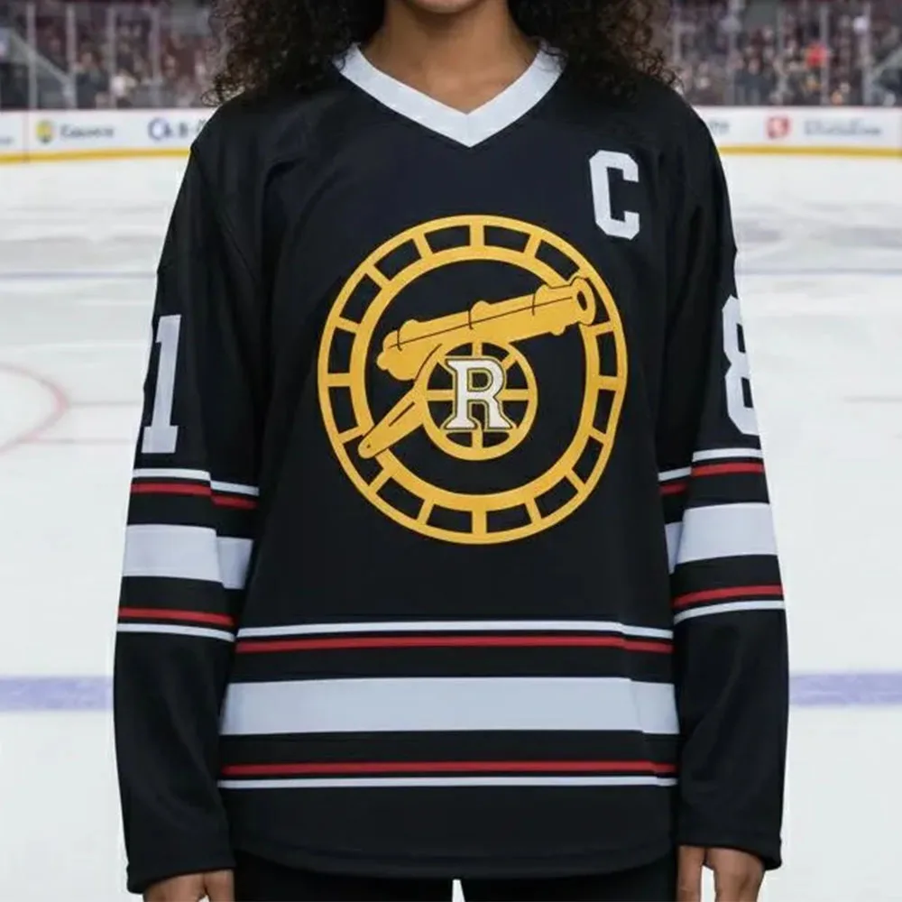 

Heated Rivalry Llya Rozanov 81 Bos Raiders Jersey Men/Women Long Sleeve Tees Loose Casual Unisex Streetwear 3D Printing Shirts