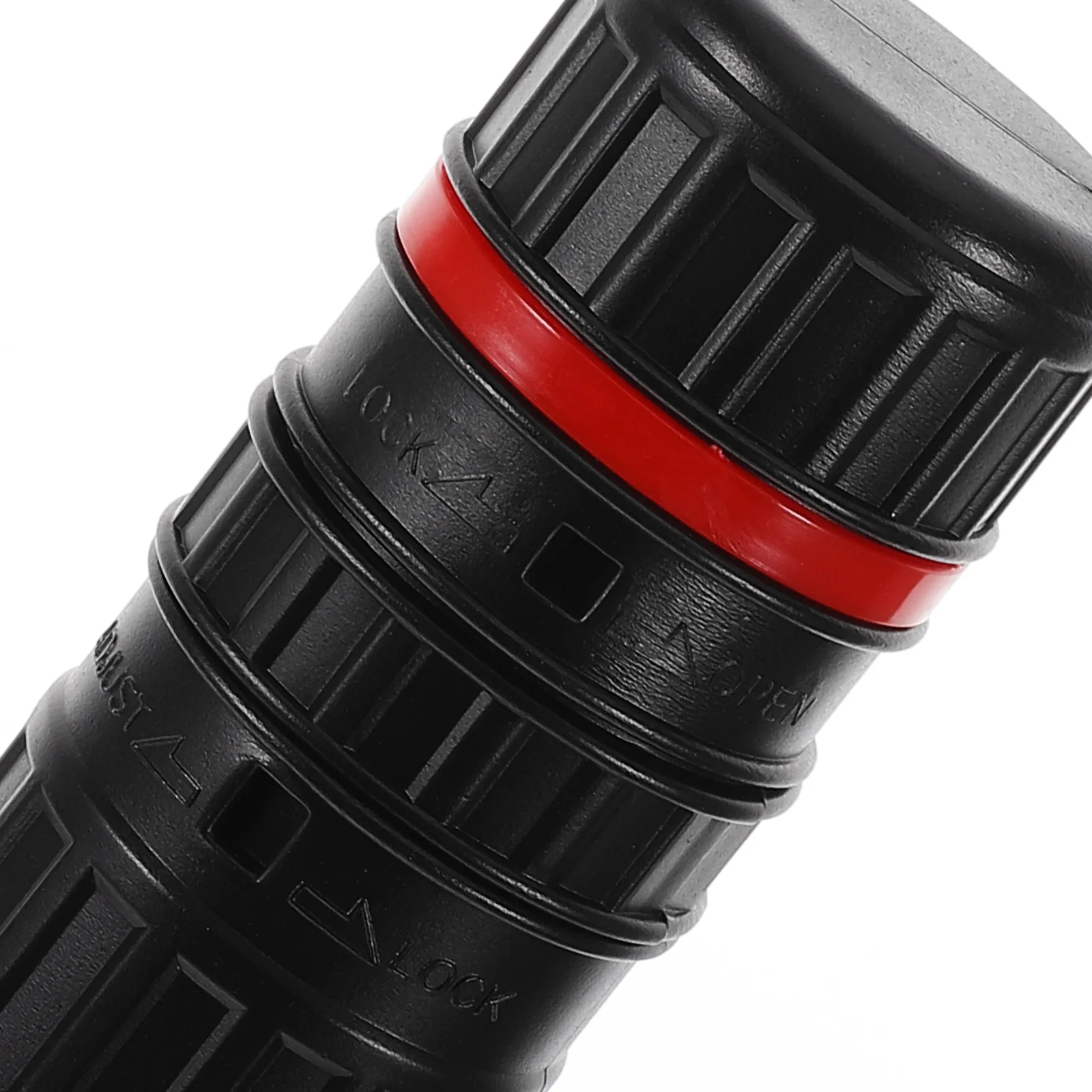 Telescopic Plastic Storage Tube Black Extra Small Expandable Drawing Tube for Posters and Artwork Lightweight Drafting Carrier