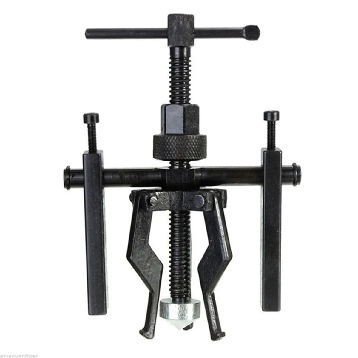 1pc Car Auto Carbon Steel 3-jaw Inner Bearing Puller Gear Extractor Heavy Duty Automotive Machine Tool Kit