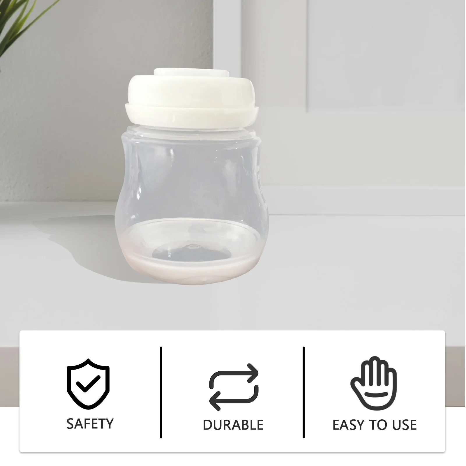 12 قطعة حلقة ختم السيليكون لزجاجات الأطفال 5 سنتيمتر الخارجي 3.5 سنتيمتر القطر الداخلي حليبي الأبيض متجمد مقاومة للحرارة 200 ℃ أقراص الختم #6