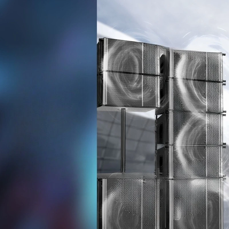 Waterproof performance line array audio, outdoor stage audio equipment, a full set of large-scale high-power