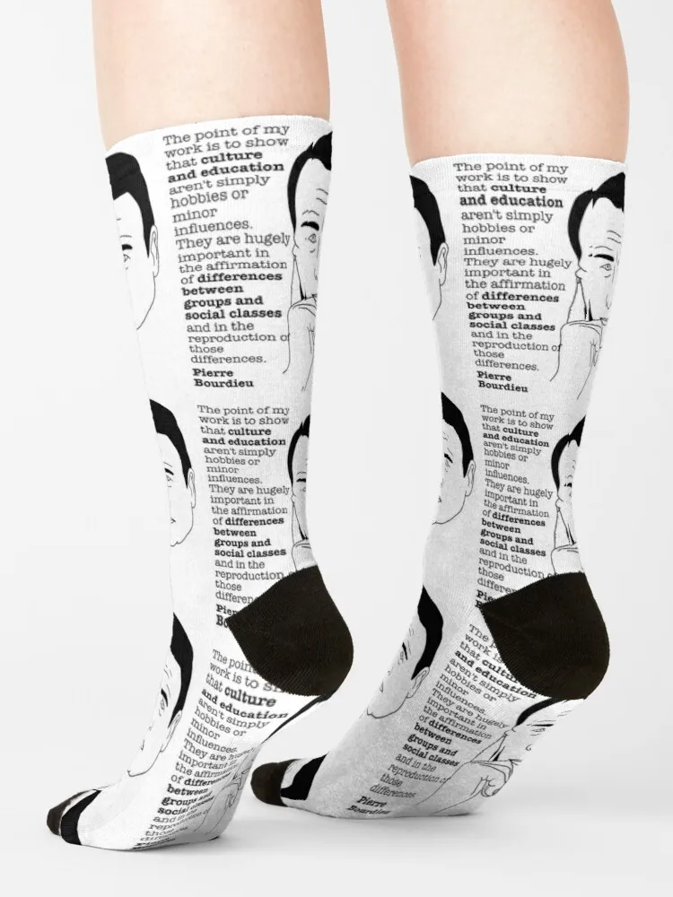 Bourdieu – chaussettes de Basketball, citation 1, pour enseignant en astronomie