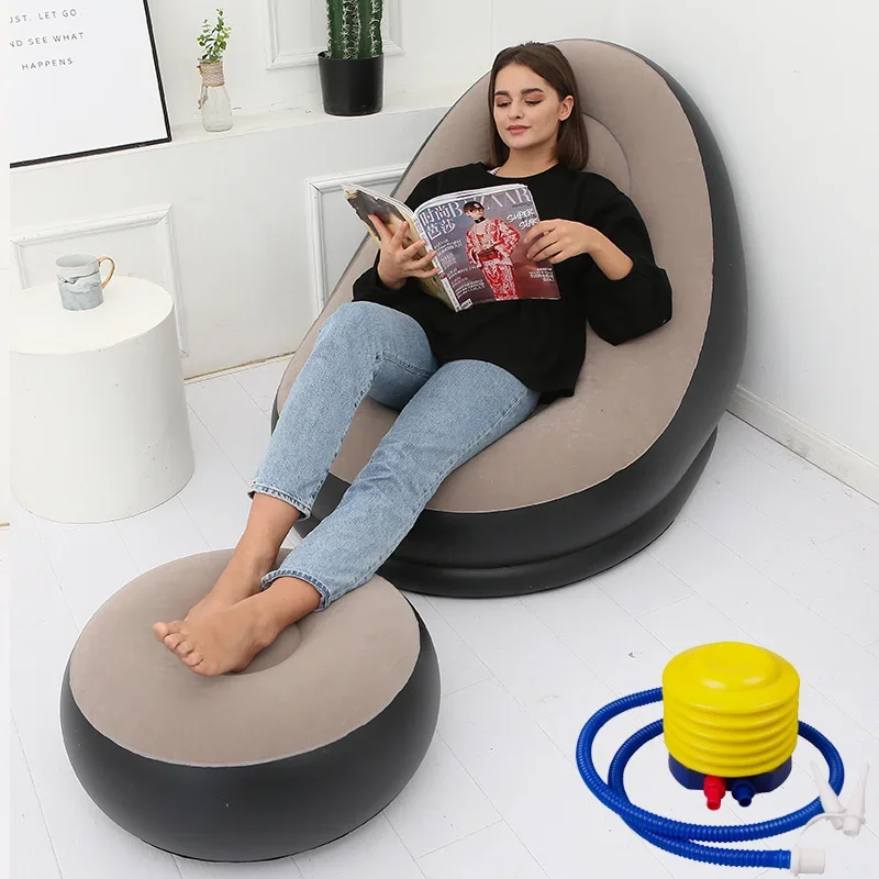 Vintage Relax Sofa Minimalist Organizer Lazy Inflatable Sofa Single Comfort Design Unusual Salon Living Room Furniture