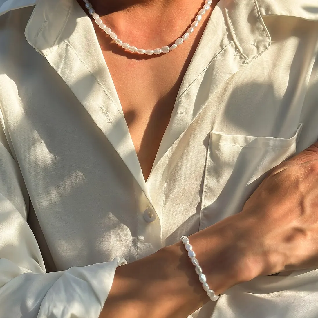 Collier unisexe de style rétro
