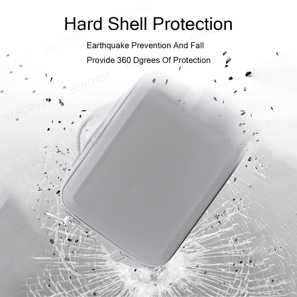 RC 2/RC N2リモートコントローラーキャリングボックス ポータブル収納バッグ 保護トラベルハンドバッグ DJI Mini 4 Proドローンアクセサリー用