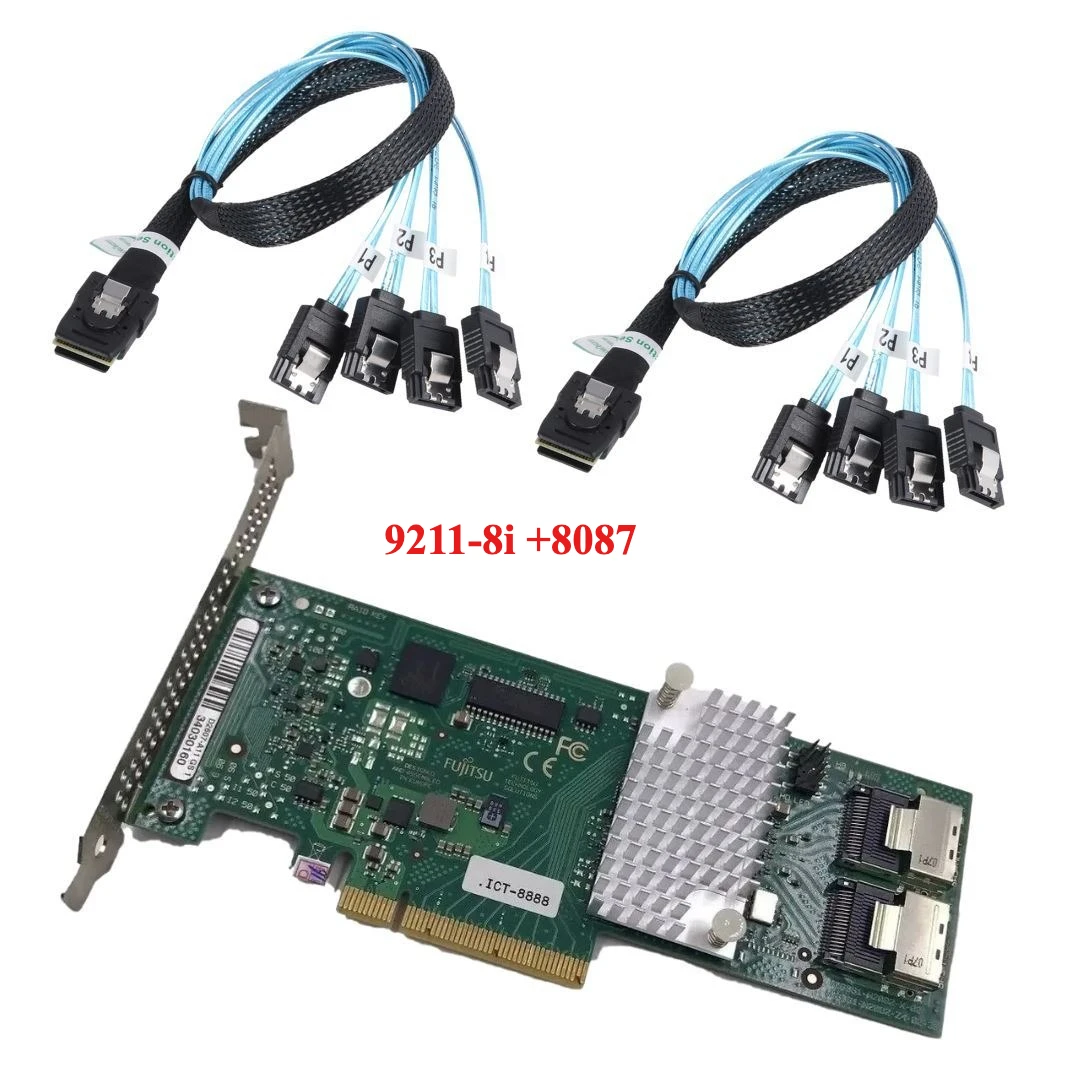 

Fujitsu 9211-8i D2607 6Gbps SAS HBA FW :P20 LSI 9211-8i P20 IT Mode ZFS FreeNAS unRAID