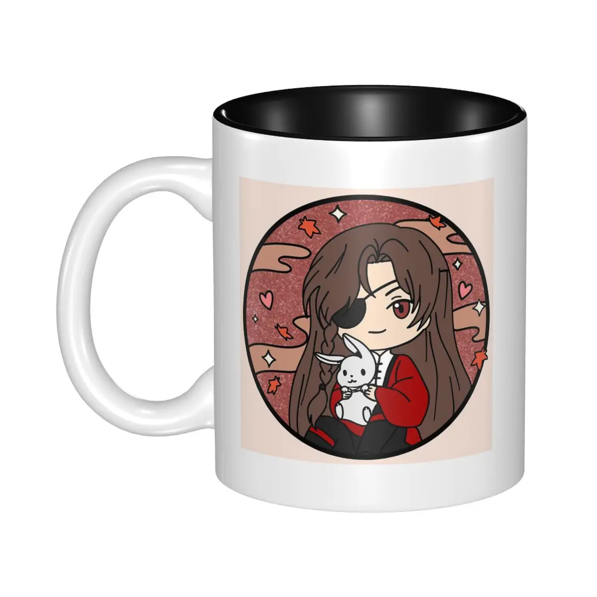 

Кружка «Король призраков» Хуа Чэн (TGCF) в стиле аниме-чиби, забавная керамическая чашка для кофе, чая, молока, посуда для напитков, подарок для друзей