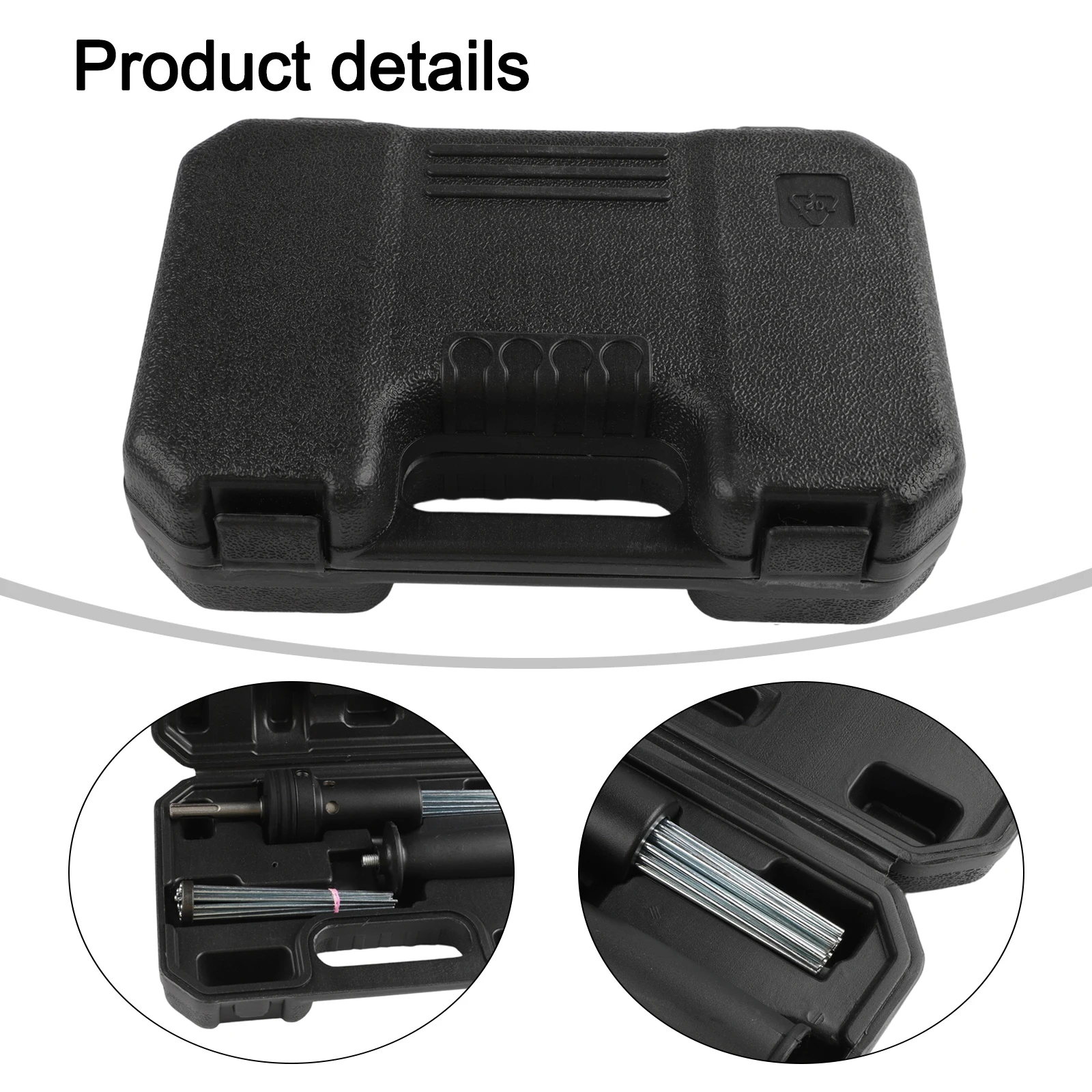 For Rust Removal Edge Finishing Tool Concrete Drilling Tile Installation SDS Shank Electric Hammer Needle Scaler Adapter