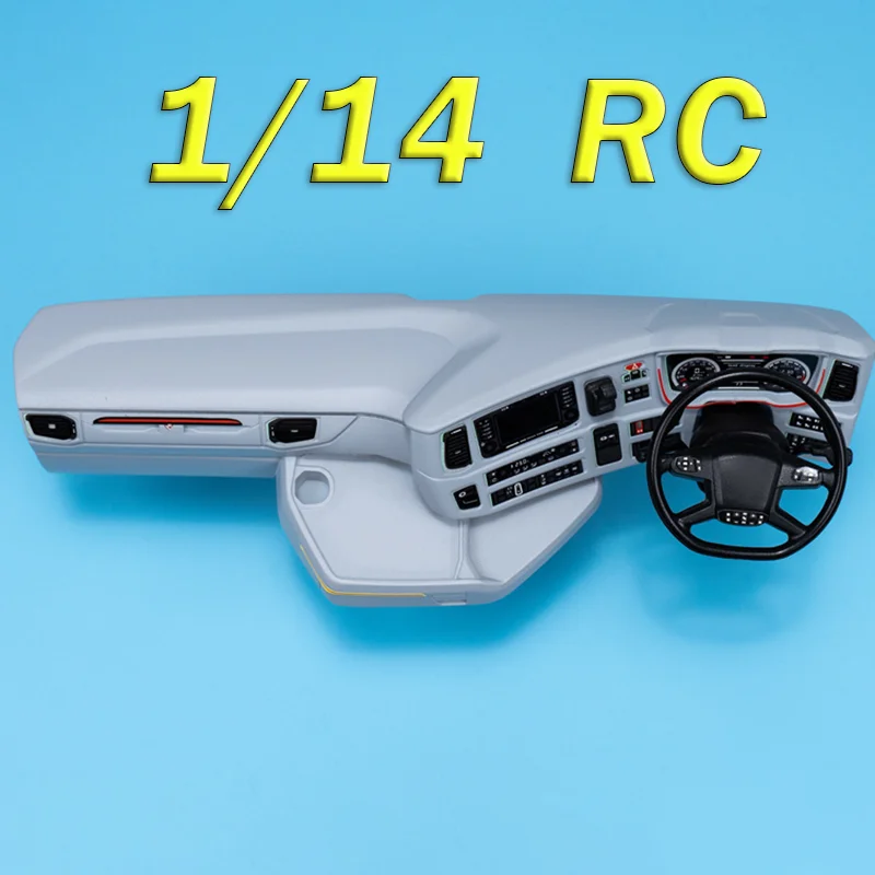 

Пластиковая центральная консоль в масштабе 1:14 для радиоуправляемого грузовика Tamiya SCANIA 770S 6x4 56368 56371 56379 автомобиля