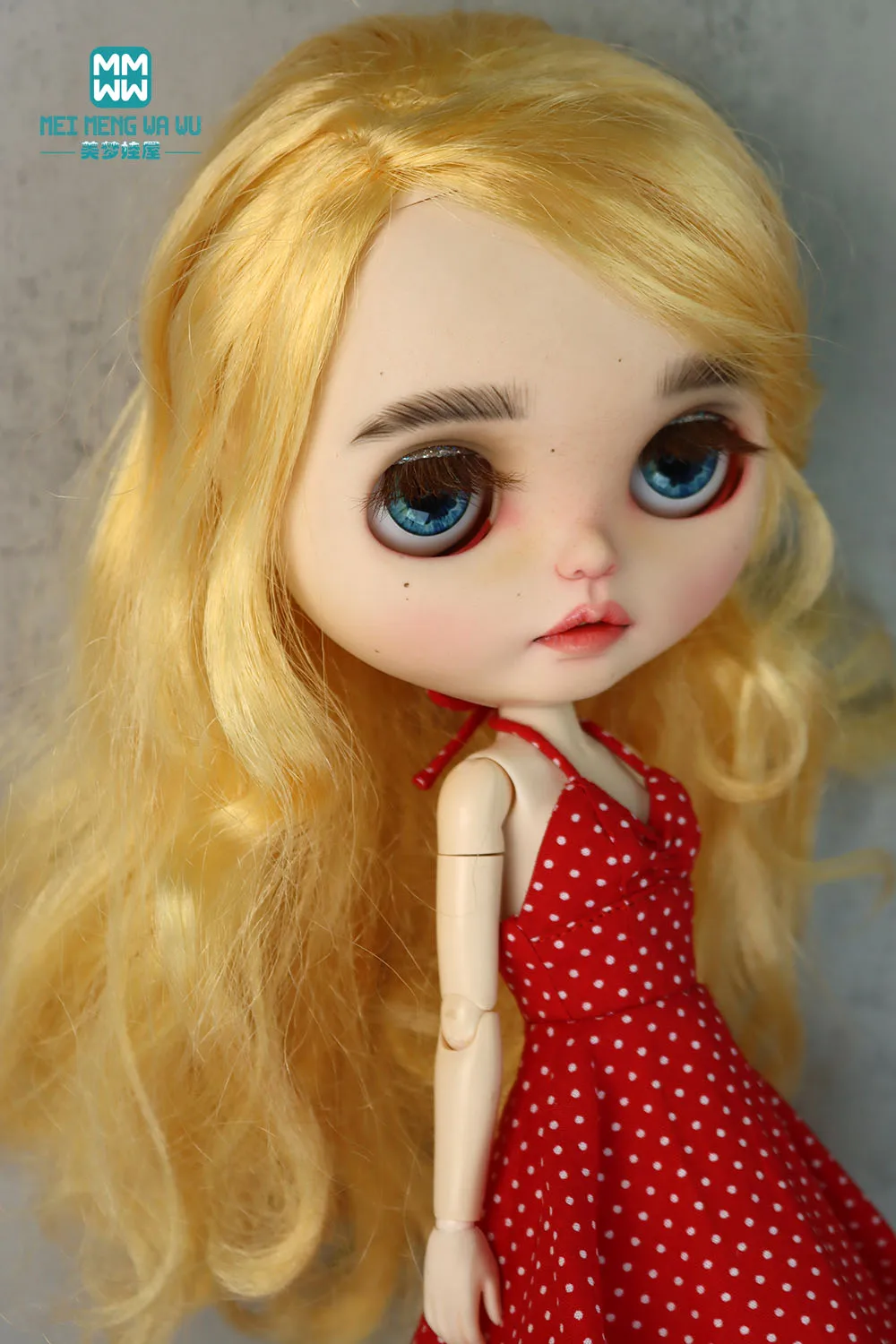 NEW 28-30cm Blyth Azone OB22 OB24 Doll Clothes Fashion Suspender Skirt Halter Dress