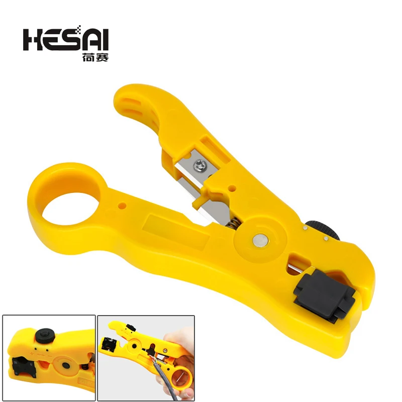 NEW Automatic Stripping Pliers Universal Coaxial Cable Wire Stripper Wire Cable Tools Stripping Crimping Tools