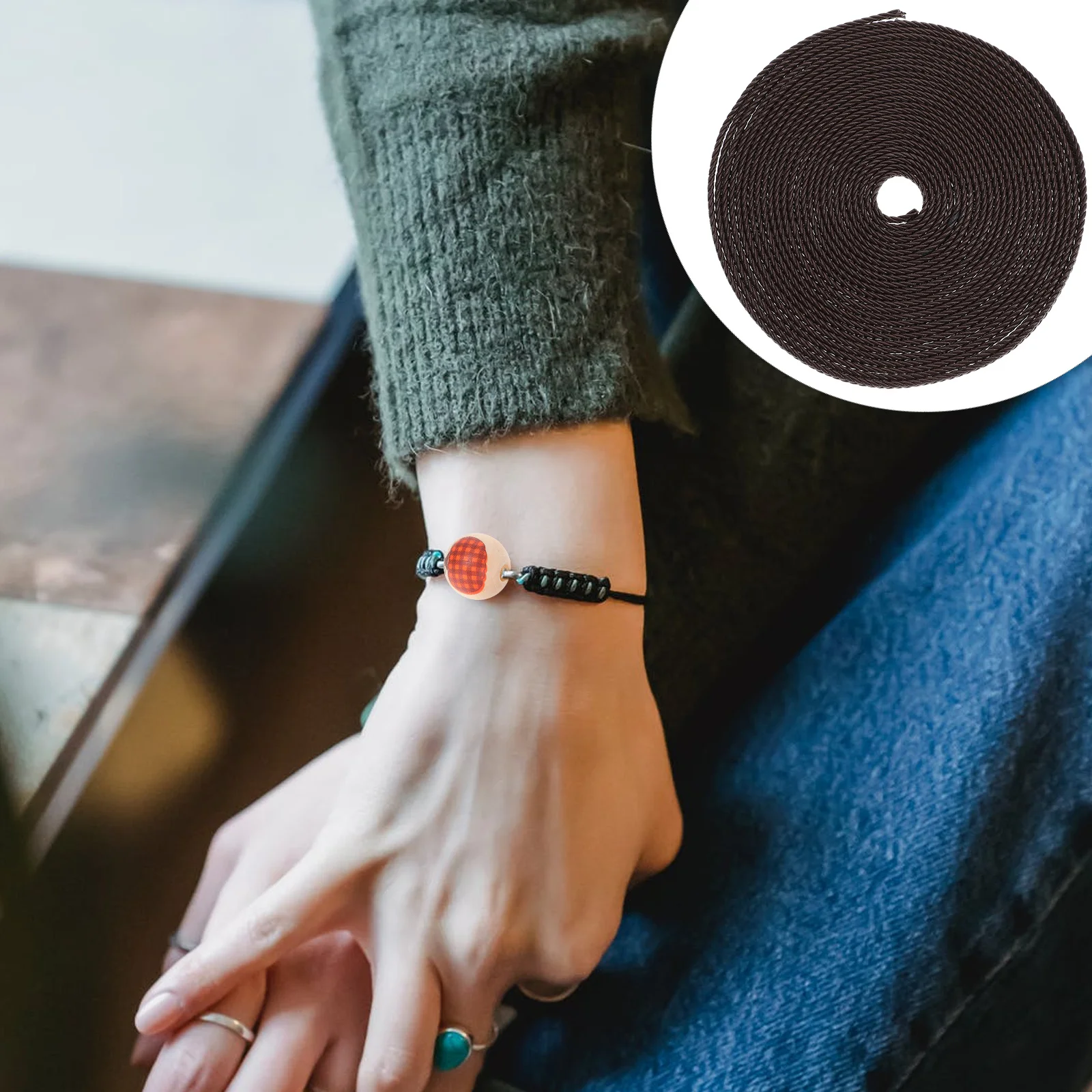 

Jewelry DIY Replacement Cords Necklace DIY Pendant Lanyard Braided Cord Necklace Cords Craftsmanship Jewelry Making Cord