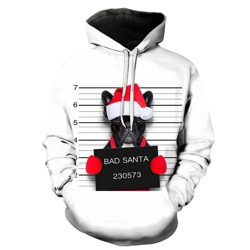 Novelty Dog Graphic 3D Printing Hoodies For Men Women Funny Animal Hoodie Sweatshirts Casual Hip Hop Pullover Unisex Clothing