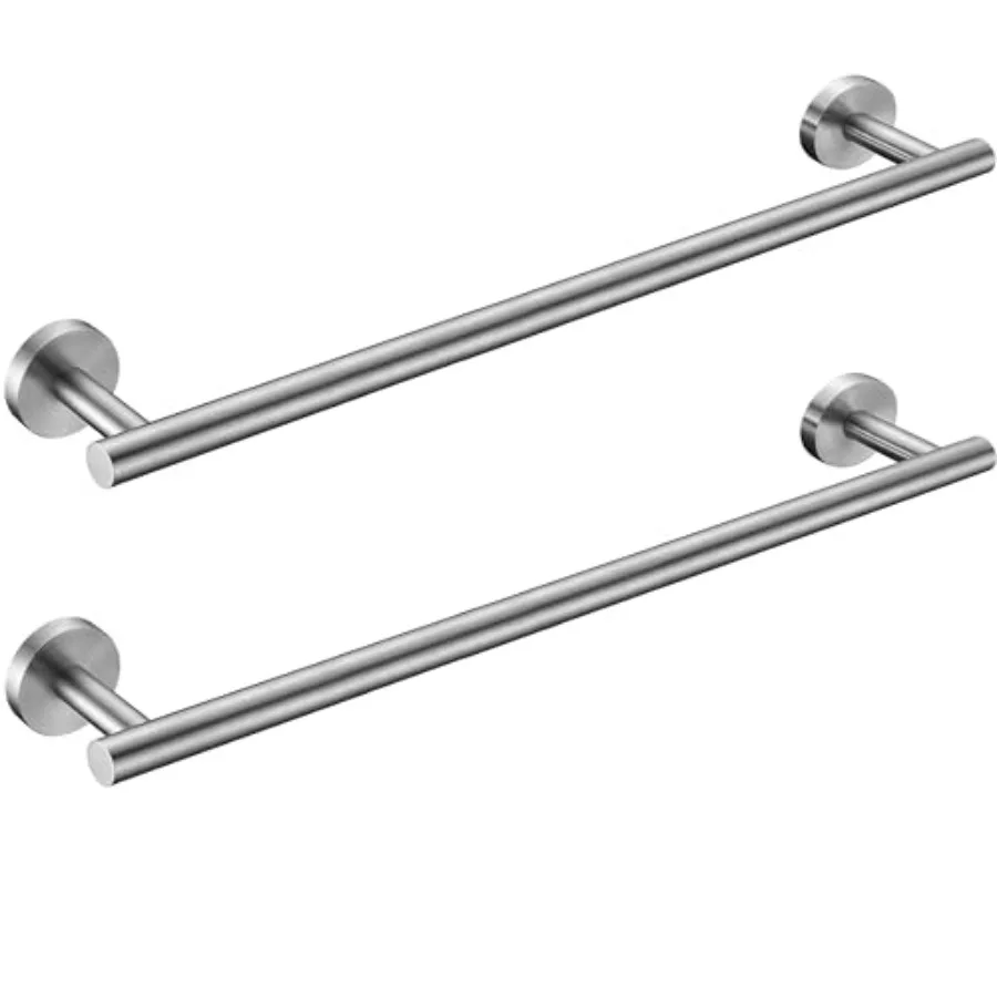 

Bath Towel Bar Single Bars Towel Rack Rod Classic Wall Mounted SUS304 Stainless Steel Toilet Kitchen Bathroom Towel Holder Towe