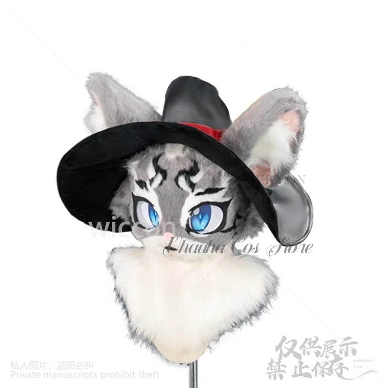 Furrsuit Costume Animale Anime Furry Cosplay Carino Cutecore Pirata Stile Vichingo Cappello Piuma Uniforme Kawaii Dolce Vestito ssi