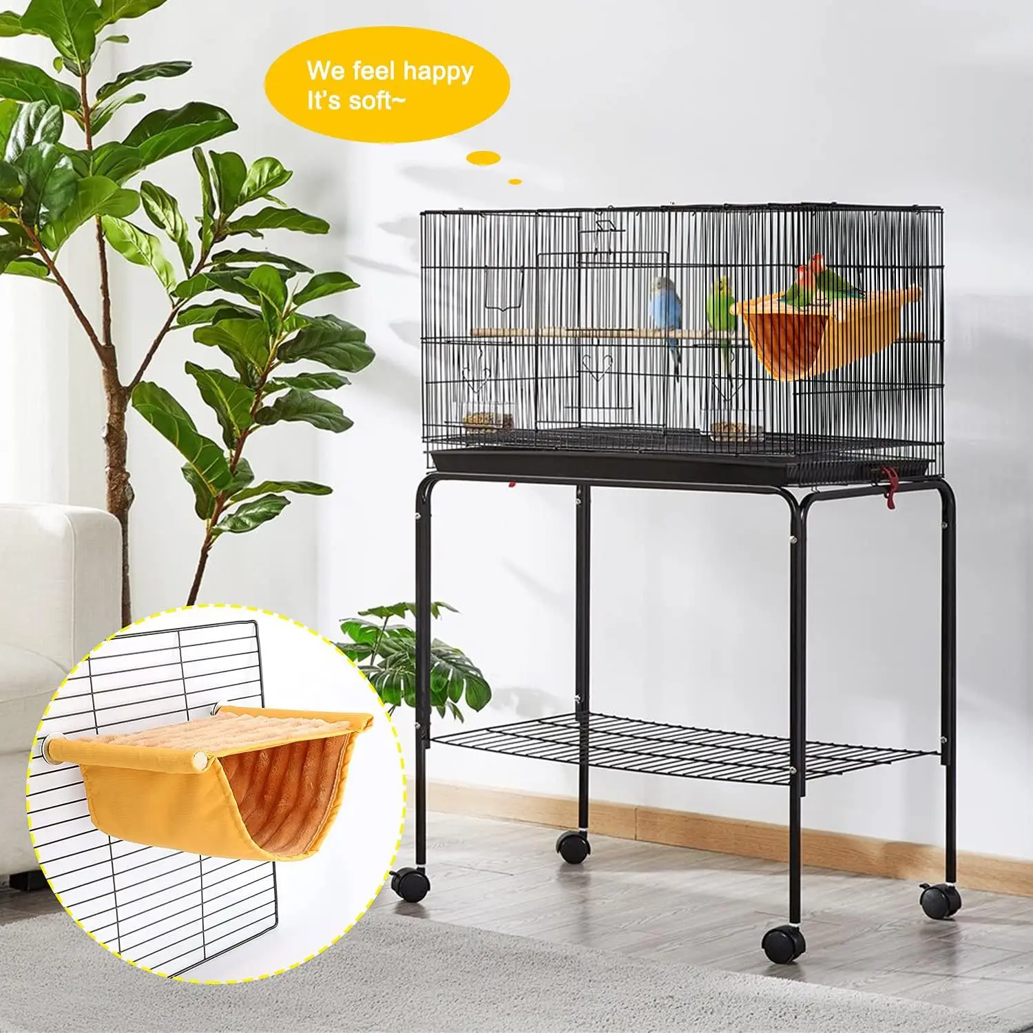 Parrot Hanging Nest Hammock 5