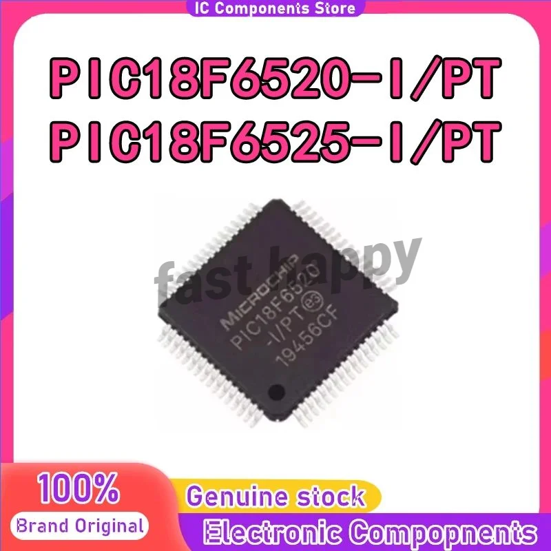 PIC18F6520-I/PT PIC18F6525-I/PT PIC18F6520-I PIC18F6525-I PIC18F6520 PIC18F6525 PIC18F PIC18 PIC IC MCU Chip TQFP-64 in Stock