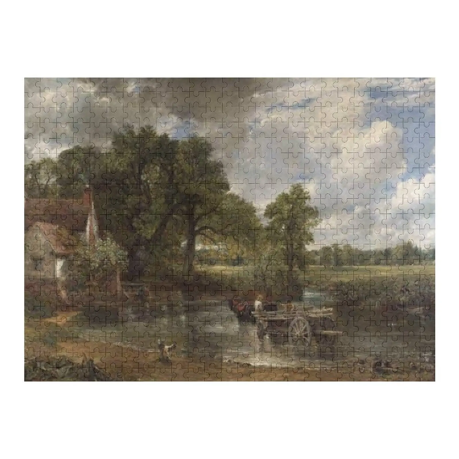 

Пазл The Hay Wain для детей, деревянный пазл с индивидуальным именем