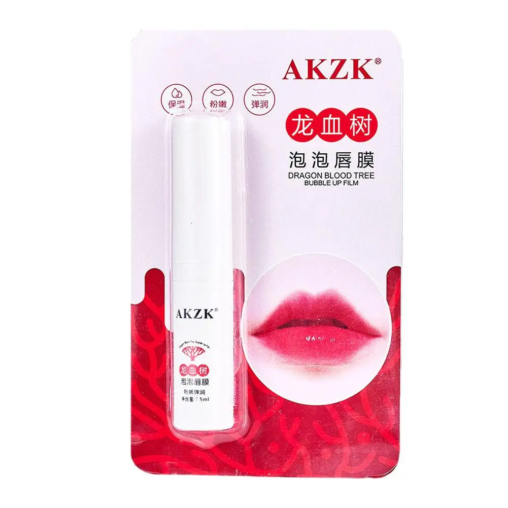 7.5ml Bubble Lip Mask Moisturizing Winter Anti Dry Repair Dead Remove Lip Skin Lips Cracking Care Lines Reduce Exfoliante L2B8