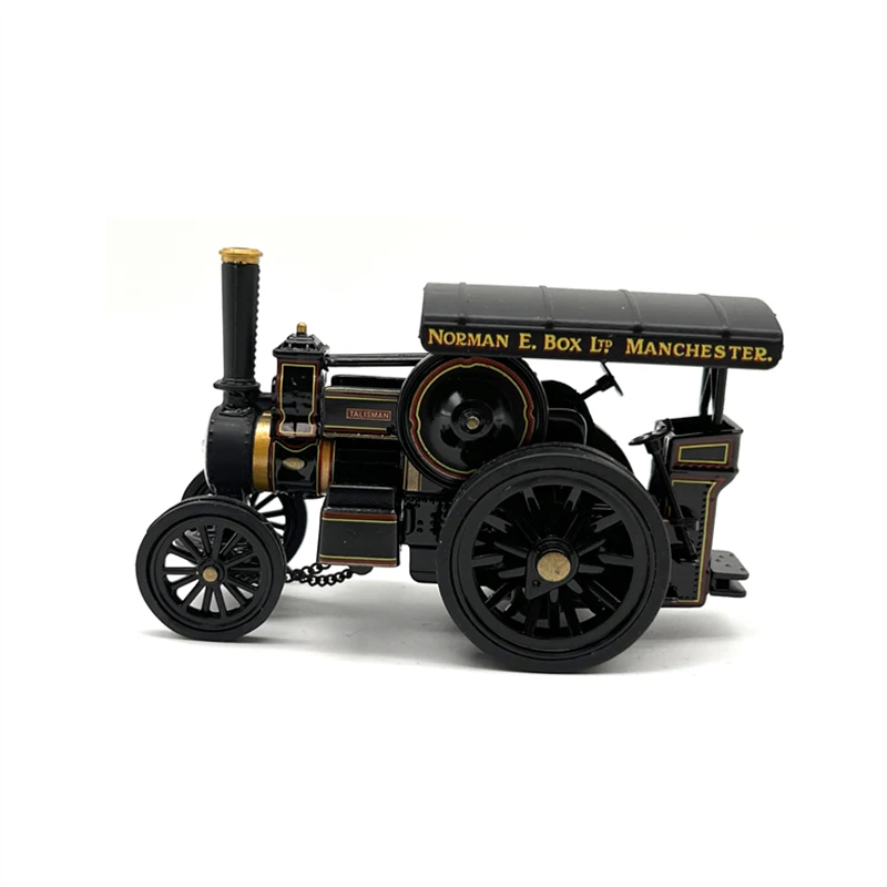 1:76 Scale Diecast Alloy B6 Steam Road Locomotive Car Model Classic Nostalgia Adult Toy Collection Souvenir Gifts Static Display