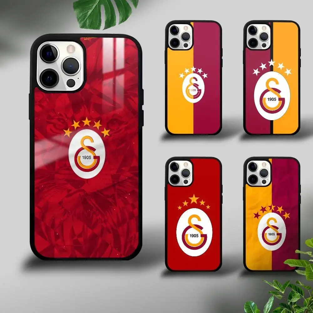 حافظة هاتف رائعة G-Galatasaray-Club لهاتف آيفون 16 15 14 13 12 11 Pro Xs Max Mini Plus Celulares Hard Funda