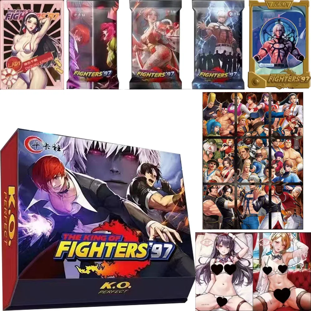 

2024 The King of Fighters 97 Game Collection Cards Hobbies Combat Rare KOF SSS Cards Toys Fantasy Sci-fi Boy birthday Gift