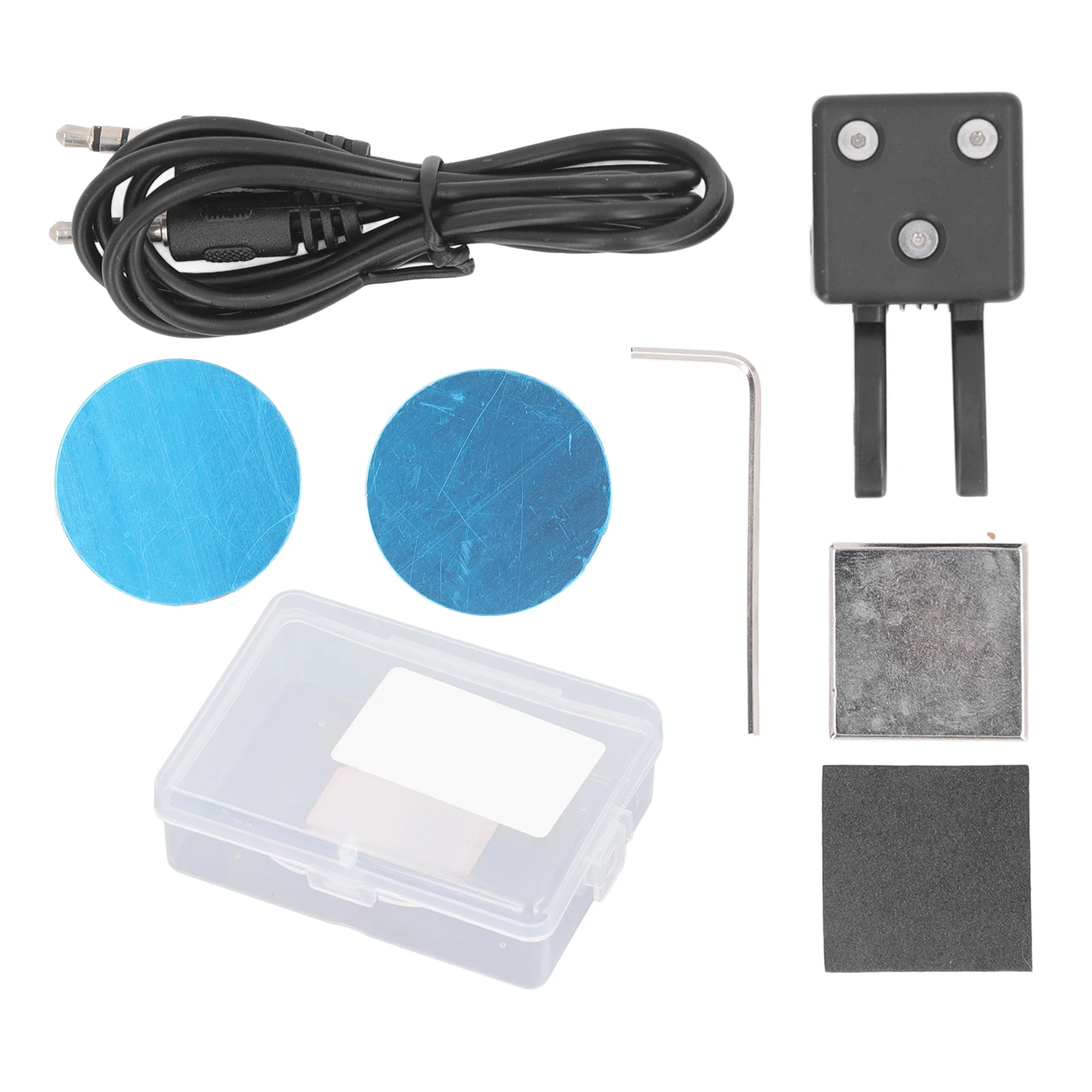 Morse  Key Double Paddle Automatic Telegraph Key Short  Radio CW Key with Magnetic Base QU‑2020 CW Telegraph Key