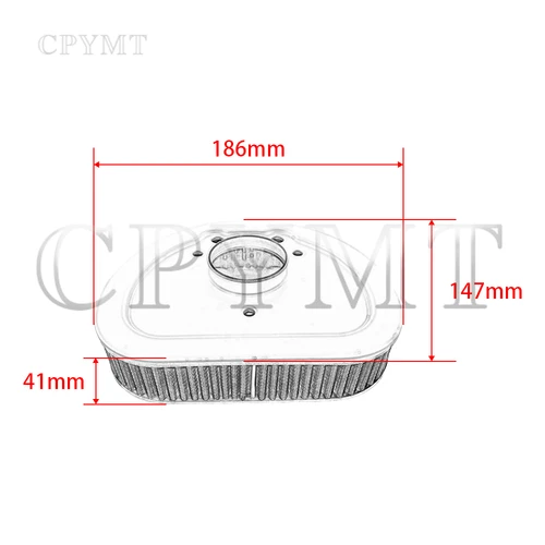 Imagen 2 del producto Elemento limpiador de filtro de aire para motocicleta 2963308 apto para Harley Touring Road King Electra Glide Ultra Classic FLHR FLHRC FLHX FLHTC