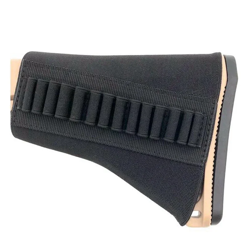 14 Ammo Holder Cartridge Shot Gun Shell Magazine for 5.56mm .22/.223.204 Gun Shell Holders Hunting Butt Holder