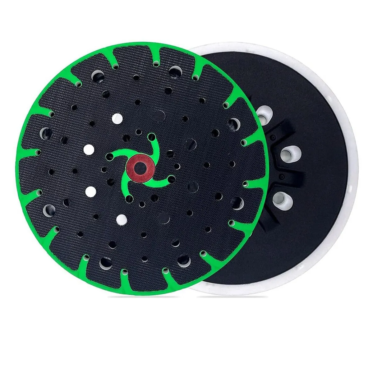 

6 Inch 17 Hole Replacement Sander Pad Random Orbital Dust Extraction Backing Pad Compatible with Festool (Floppy Disk)