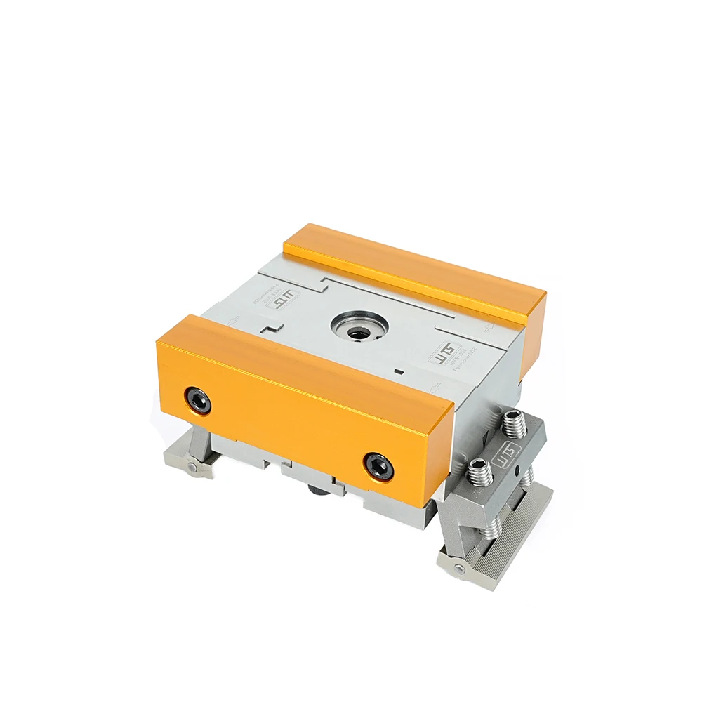 High Precision Jaw Base Heavy Duty Clamp Base with Quenched Alloy Steel, Stable Structure for Hydraulic Pneumatic Fixture