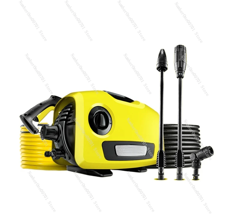 Villa Courtyard Household High-Pressure Washing Machine Yellow Pier High-Pressure Water Gun Floor Washing Yard Artifact