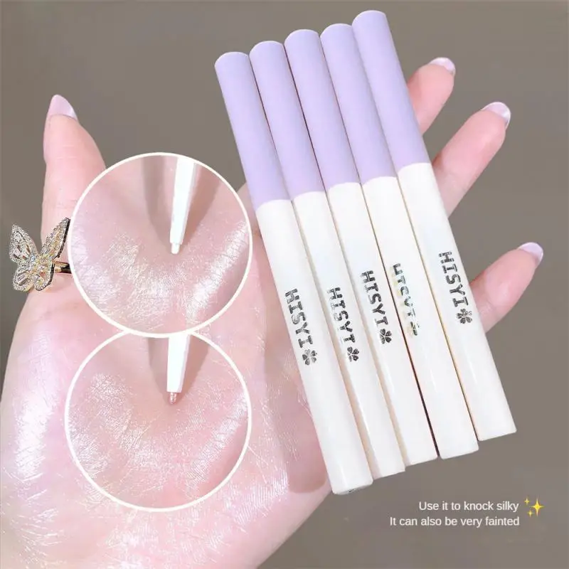 Eye Shadow Eyeliner Pen Silkworm Lying Pen Matte Diamond Eyes Pencil Shining Glow Pen Makeup Double Headed Long Lying Silk Pen