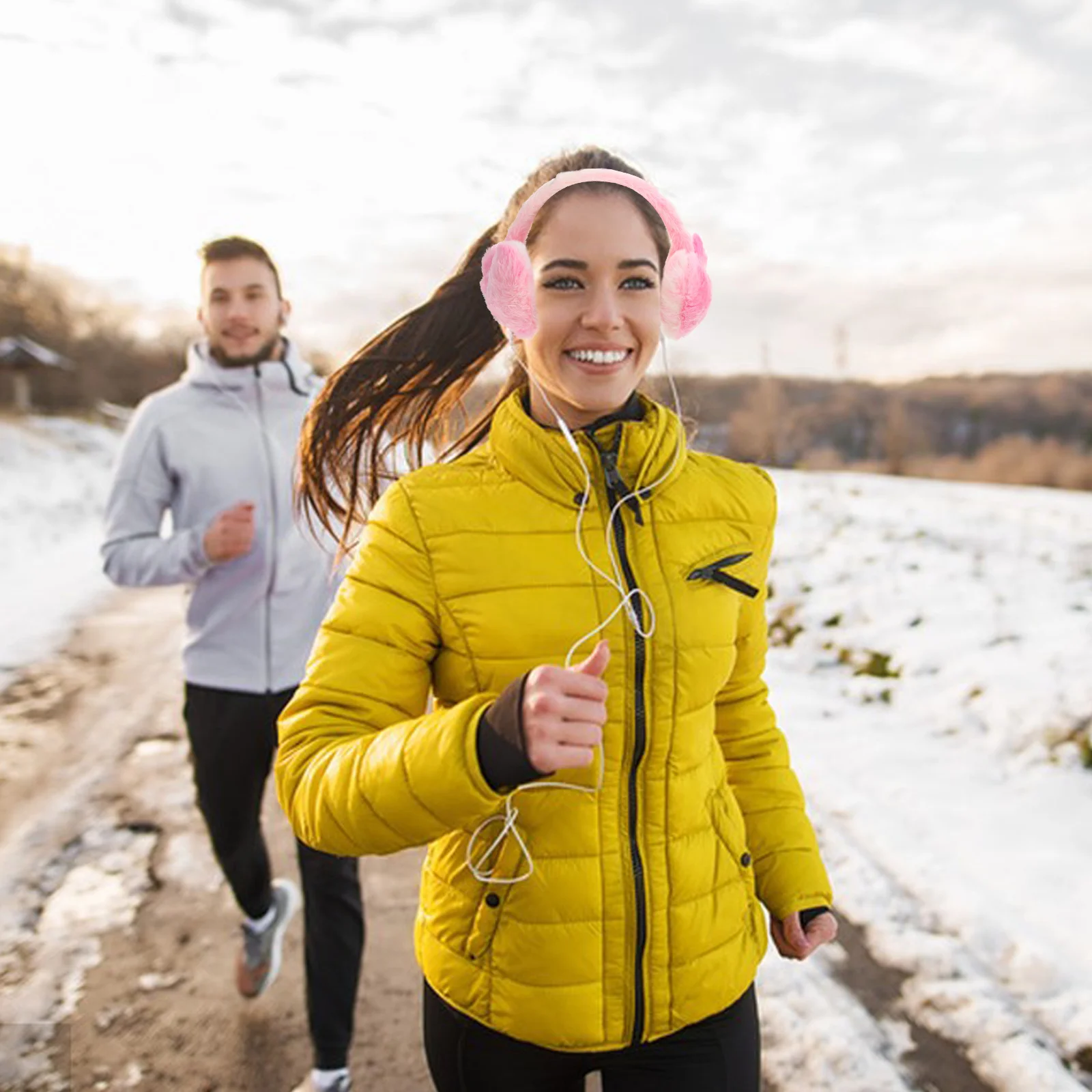 Amor manguito inverno para mulheres capas de clima frio ajustável aquecedor ao ar livre aquecedores de pelúcia criança