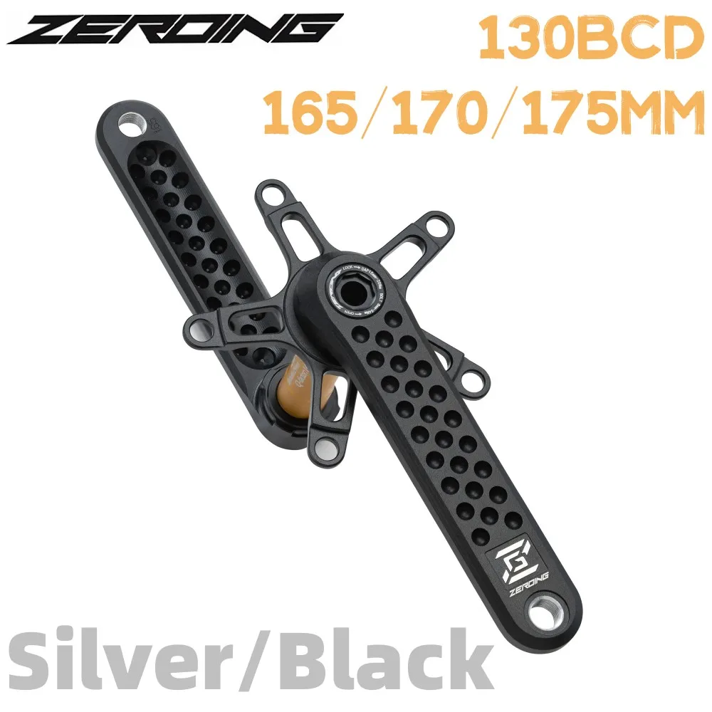 

ZEROING Road Bike Hollow Crankset 110BCD Spiders Grave Bicycle Crank 165/170/175mm Chainring For Shimano Sram Parts 8/11/12S