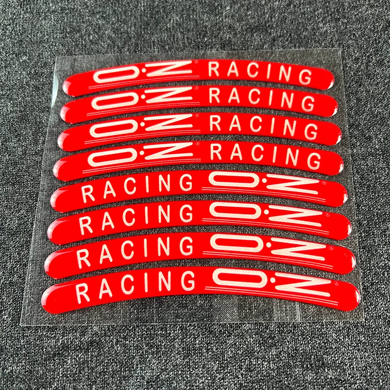 3D Gel Motorcycle Wheel Hub Sticker Decal Reflective Rim Stripe Tape For Honda REPSOL Benelli GSXR Aprilia Ducati Marchesini OZ