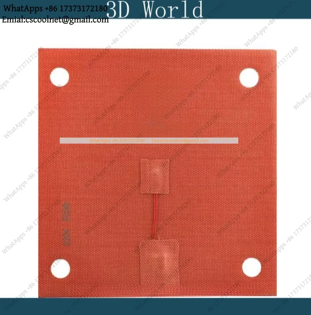 JS04 220x220mm 150°C Silicone Hot Bed Heater Pad Upgrade for VzBoT VZ235 Mellow 3D Printer