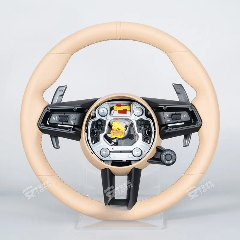 

For Porsche All Series 911/718/Macan/Cayenne (2010-2021) High-End Steering Wheel Modification Upgrade Part